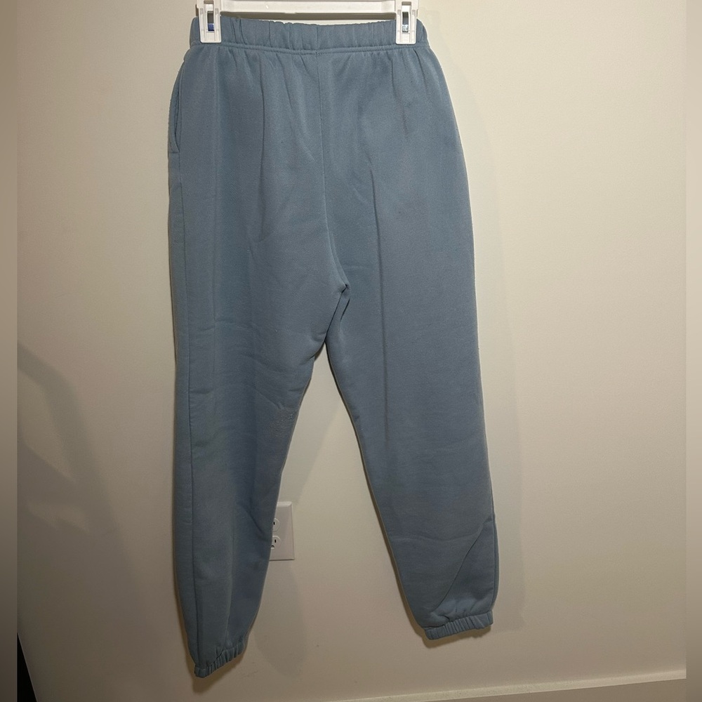 Derek Heart Baby Blue Sweatpants